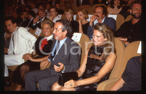 Fotografia d epoca originale Louis MALLE Candice BERGEN  Cinema VENEZIA 1987 35mm vintage slide 1 1