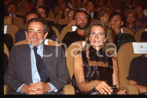 Fotografia d epoca originale Louis MALLE Candice BERGEN  Cinema VENEZIA 1987 35mm vintage slide 3 1