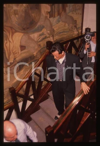 Fotografia d epoca originale Sylvester STALLONE  MILANO 1995 35 mm vintage slide 13 1