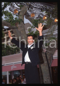 Fotografia d epoca originale Sylvester STALLONE  PLANET HOLLYWOOD CANNES 1997 35 mm vintage slide 6 1