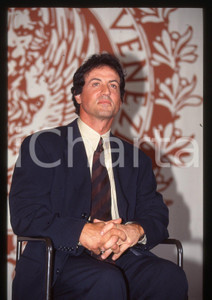 Fotografia d epoca originale Sylvester STALLONE  FESTIVAL CINEMA VENEZIA 1997 35 mm vintage slide 48 1