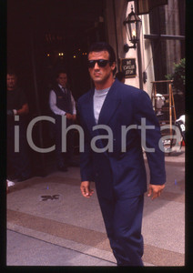Fotografia d epoca originale Sylvester STALLONE  CINEMA 1995 ca 35 mm vintage slide 45 1