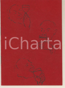 Materiale pubblicitario d’epoca 1970 ca PAVIA Consorzio Vini Oltrepò Pavese  Bere bere Libretto ILLUSTRATO 1