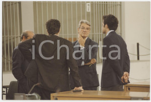 Fotografia d epoca originale 2001 PROCESSO Calogero MANNINO Ritratto  Foto 15x10 cm 1 1