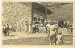 Fotografia d epoca originale 1954 ZELBIO CO Chiesa Madonna Immacolata  Messa inaugurale Foto 14x9 cm 2 1