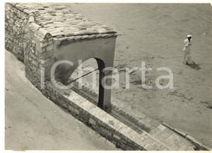 Fotografia d epoca originale 1965 ca ASSISI Piazza di S. Francesco  Foto ARTISTICA animata 11x15 2 1