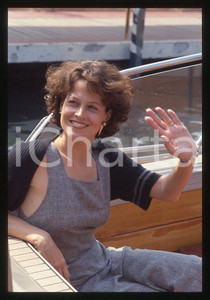 Fotografia d epoca originale 1995 ca Sigourney WEAVER Festival del cinema VENEZIA 35 mm vintage slide 1 1