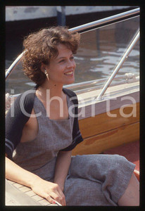 Fotografia d epoca originale 1995 ca Sigourney WEAVER Festival del cinema VENEZIA 35 mm vintage slide 6 1