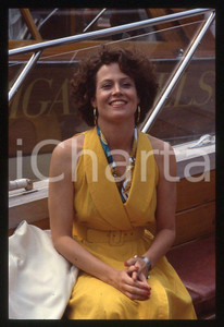 Fotografia d epoca originale 1995 ca Sigourney WEAVER Festival del cinema VENEZIA 35 mm vintage slide 30 1