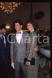 Fotografia d epoca originale 1986 Sigourney WEAVER Jim SIMPSON Festival VENEZIA 35 mm vintage slide 3 1