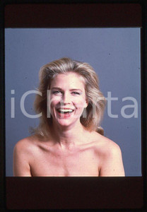 Fotografia d epoca originale 1985 ca CINEMA Candice BERGEN 35 mm vintage slide 1