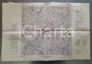 Mappa, planimetria storica 1943 WW2 Truppenkarte WEHRMACHT  VALMOZZOLA PR  Mappa n° 84 70x45 2 1 Mappa, planimetria storica 1943 WW2 Truppenkarte WEHRMACHT  VALMOZZOLA PR  Mappa n° 84 70x45 2 1