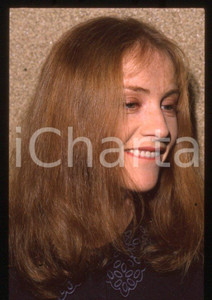 Fotografia d epoca originale 1990 ca Isabelle HUPPERT Ritratto attrice 35 mm vintage slide 5 1