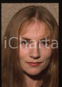 Fotografia d epoca originale 1990 ca Isabelle HUPPERT Ritratto attrice 35 mm vintage slide 6 1