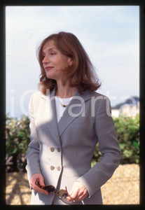 Fotografia d epoca originale 1995 ca Isabelle HUPPERT Festival di CANNES 35 mm vintage slide 1 1