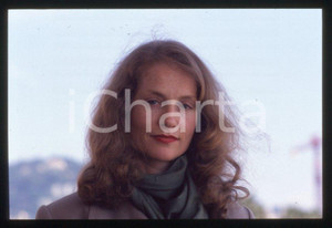 Fotografia d epoca originale 1995 ca Isabelle HUPPERT Festival di CANNES 35 mm vintage slide 10 1