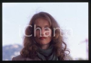 Fotografia d epoca originale 1995 ca Isabelle HUPPERT Festival di CANNES 35 mm vintage slide 23 1