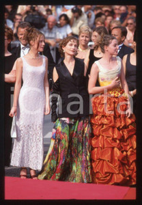 Fotografia d epoca originale 1998 Isabelle HUPPERT al Festival di CANNES 35 mm vintage slide 12 1