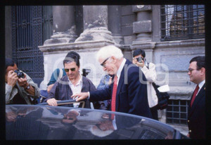 Fotografia d epoca originale 1988 MILANO Burt LANCASTER  35 mm vintage slide 8 1