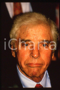 Fotografia d epoca originale 1988 MILANO Burt LANCASTER  35 mm vintage slide 34 1