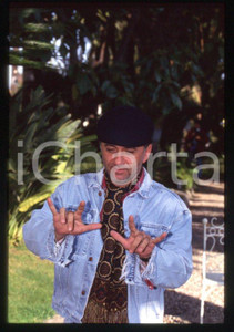 Fotografia d epoca originale 1995 ca Giorgio FALETTI Ritratto dell autore  35 mm vintage slide 8 1