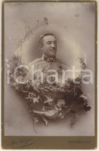 1905 ca INNSBRUCK K.U.K. Armee - Andrea COSTA Ritratto - Foto Max KETZLER Fotografia originale d'epoca, su cartoncino rigido. Didascalia manoscritta al verso.FOTOGRAFO: Montabone - C. Masini - Genova FAIR/discreto lievi sbrecciature e abrasioni al verso; lievi macchie Formato: 10x15 cm originale e autentica 1