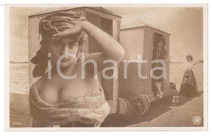 1905 ca BEAUTIES BATHING - Women *Oranotypie RARE postcard RISQUE  Cartolina postale d'epoca, viaggiata.CONDIZIONI: GFORMATO: FP    originale e autentica 1
