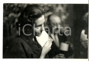 Fotografia d epoca originale 1960 ca BRUXELLES ? Ritratto della regina Fabiola del Belgio Foto 25x16 2 1