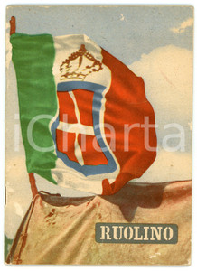 1942 ITALIA Stato Maggiore REGIO ESERCITO Ruolino - Pubblicazione UPRE 12x16 (1) Pubblicazione d'epoca.EDITORE: U.P.R.E.PAGINE: 40 POOR/danneggiato Abrasioni in copertina, segni d'usura Formato: 12x16 cm originale e autentica 1