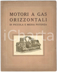 1922 GENOVA Vacuum Oil Company - Motori a gas orizzontali - Pubblicazione Pubblicazione illustrata d'epoca.TITOLO: Motori a gas orizzontali di piccola e media dimensioneEDITORE: Premiata tipografia sociale - GenovaPAGINE: 17 POOR/danneggiato Lievi macchie e gualciture in copertina, distacco della legatura dal dorso Formato: 22x29   cm originale e autentica 1