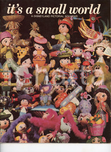1978 WALT DISNEY It's a small world - Disneyland pictorial souvenir Publication Pubblicazione d'epoca.PAGINE: 31 FAIR/discreto Lievi smussature agli angoli Formato: 21x28 cm originale e autentica 1