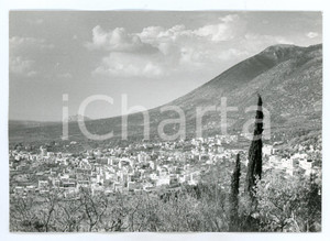 Fotografia d epoca originale 1974 MARCELLINA RM Panorama del paese  Foto 17x13 cm 1