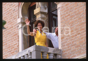 Fotografia d epoca originale 1995 ca Sigourney WEAVER Festival del cinema VENEZIA 35 mm vintage slide 36 1