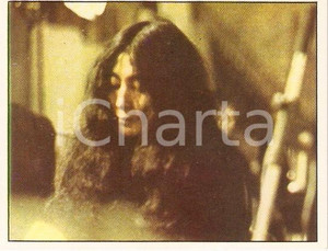 Oggetto da collezione cartaceo PANINI  CANTANTI 1972 Figurina YOKO ONO n. 264 Grandi raccolte gioventù 1