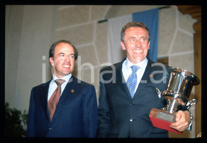 Fotografia d epoca originale Giuliano CANÈ Marino AUTERI  1000 MIGLIA BRESCIA 1999 35 mm vintage slide 1