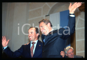 Fotografia d epoca originale Giuliano CANÈ Marino AUTERI  1000 MIGLIA BRESCIA 1999 35 mm vintage slide 2 1