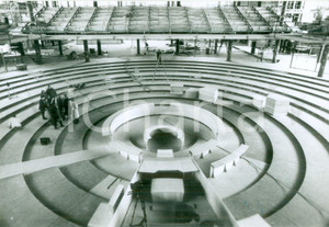 Fotografia d epoca originale 1991 BONN GERMANIA Il Plenarsaal del Parlamento tedesco Fotografia 1