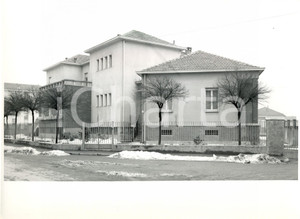 Fotografia d epoca originale 1960 ca PAVIA Scuola Primaria PASQUALE MASSACRA con neve Fotografia 3 1