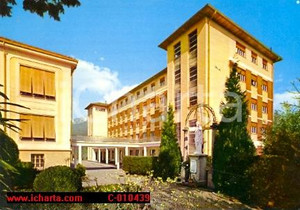 Cartolina originale da collezione 1970 ca MUZZANO (BI) Il giardino dell'Istituto Salesiano *Cartolina VINTAGE 1