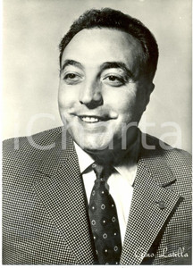 Cartolina originale da collezione 1955 ca MUSICA Gino LATILLA Ritratto fotografico Cartolina FG NV 1