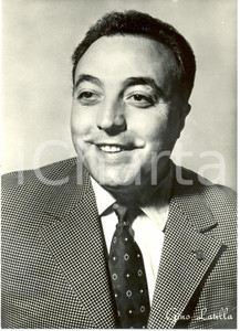 Cartolina originale da collezione 1955 ca MUSICA Gino LATILLA Ritratto fotografico Cartolina FG NV 1