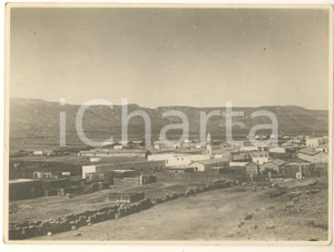 1930 ca LIBIA ITALIANA - CIRENAICA - Veduta di APOLLONIA *Foto  Fotografia originale d'epoca, con didascalia manoscritta al verso. GOOD/buono piccoli difetti di stampa Formato: 17x12 cm originale e autentica 1