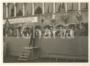 1937 RAVENNA Raduno Dopolavoro - Camerata Canterini Romagnoli di COCCOLIA *Foto  Fotografia originale d'epoca, con didascalia e timbro datario al verso. GOOD/buono  Formato: 18x13 cm originale e autentica 1