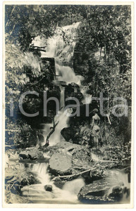 1930 ca CONGO BELGE - KANSENIA - Chutes - Photo L. GABRIEL 122 (6) Fotografia originale d'epoca, in formato cartolina postale.FOTOGRAFO: L&eacute;opold Gabriel - Panda - Katanga  GOOD/buono  Formato: 9x14 cm originale e autentica 1