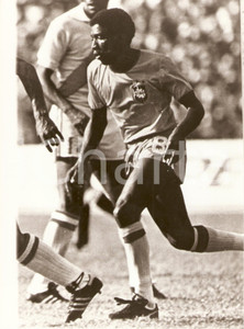 Fotografia d epoca originale 1982 BRASILE Calcio MONDIALI Paulo ISIDORO durante partita Fotografia 1