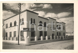 1930 ca LIBIA ITALIANA - BENGASI - La nuova Poliambulanza municipale *Foto  Fotografia originale d'epoca, con didascalia al verso.FOTOGRAFO: V. Dinami - Bengasi GOOD/buono  Formato: 18x12 cm originale e autentica 1