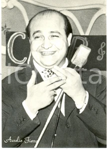 Cartolina originale da collezione 1961 Aurelio Fierro  Festival di Sanremo Cantante 1