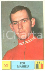 Oggetto da collezione cartaceo PANINI  SPRINT 1971 Figurina Pol MAHIEU n. 52 Ciclismo 1