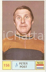 Oggetto da collezione cartaceo PANINI  SPRINT 1971 Figurina valida Peter POST n. 156 Ciclismo 1