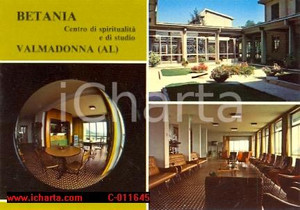Cartolina originale da collezione 1975 ca VALMADONNA AL Centro spirituale BETANIA Cartolina VINTAGE FG NV 1
